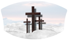 DNSWILL 106 WT Three Crosses (Clouds) White